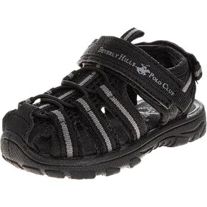 Beverly Hills Polo Club Boy's Athletic Active Sandals Close Toe Sport Summer Shoe