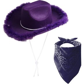 Cosmic Chameleon Cowboy Hat for Adult