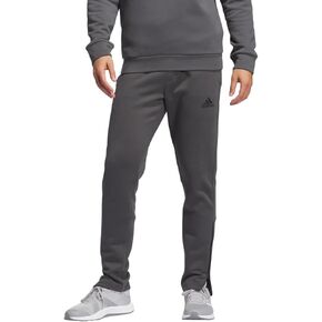 adidas Men’s Regular Fit Zippered Ankle Openings Jogger - Gray (Gresix), Medium