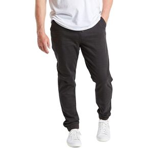 Mugsy Men's Chino Joggers - Classic Fit Stretch Khaki Joggers for Men - Comfortable & Flexible Joggers for Men - True to Size