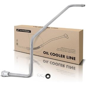 A-Premium Automatic Transmission Oil Cooler Line Hose Assembly Compatible with Chevrolet Trailblazer GMC Envoy Buick Rainier Isuzu Ascender Saab 9-7x