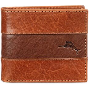 Tommy Bahama Men's Bifold Slim Leather Wallet in Kuwait