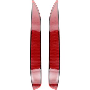 Rear Bumper Reflector Case Driver Left and Passenger Right Side Compatible with Chevrolet Equinox 2018 2019 2020 2021 2022 2023 84150891 84306359 GM1185117 84150890 84306358 GM1184117 16499978
