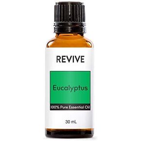 Eucalyptus Essential Oil 30mL by Revive Essential Oils - 100% Pure Therapeutic Grade, for Diffuser, Humidifier, Massage, Aromatherapy, Skin & Hair Care