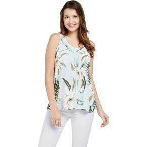 Hawaii Hangover Women's Hawaiian Tank Top in Wispy Cereus