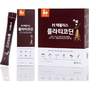 for Bronchial Health, Heblis Platycodin 30 Sticks, Immune Health and Throat Wellness, 3-Year-Old White Platycodon powder in Jeju Korea, sweet liquid stick.