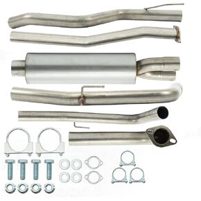 PHILTOP Cat-Back System, Stainless Steel Cat Back Exhaust System Fit for 2004-2015 TITAN