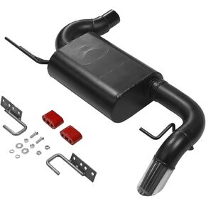 Flowmaster 818121 American Thunder Axle-Back Exhaust System Stainless Single Exit