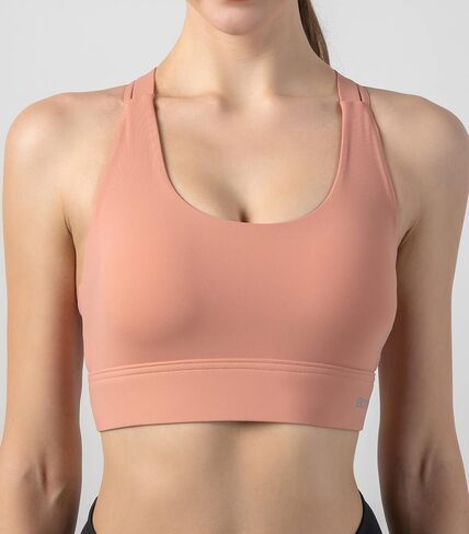 Sports Criss Cross Back Strap Bras for Women, Comfort Support Bra in Saudi Arabia