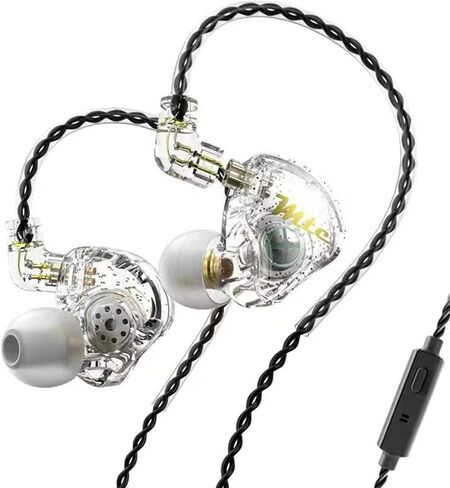 سماعات أذن TRN MTE IEM 1DD HiFi داخل الأذن، سماعات أذن TRN IEM ديناميكية داخل الأذن مع كابل C Pin قابل للفصل للموسيقى والألعاب والرياضة in Saudi Arabia