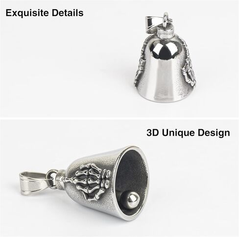 Motorcycle Bell for Luck, Drive Safe Cycling Bells for Bikers Riders in Kuwait