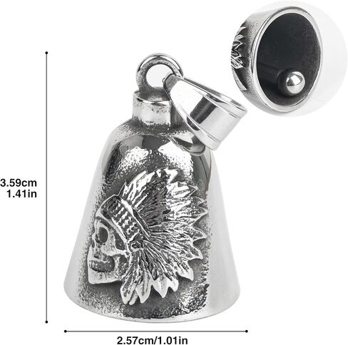 Motorcycle Bell for Luck, Drive Safe Cycling Bells for Bikers Riders in Kuwait