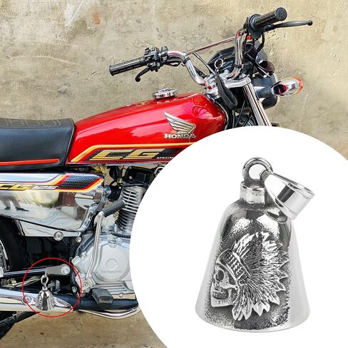 Motorcycle Bell for Luck, Drive Safe Cycling Bells for Bikers Riders in Kuwait