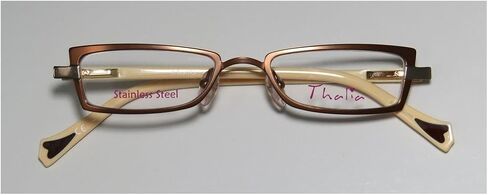 ثاليا ماريبوسا مصمم للأطفال/الأطفال/الفتيات مفصلات مرنة كاملة الحافة من الفولاذ المقاوم للصدأ للنظارات/النظارات in Kuwait