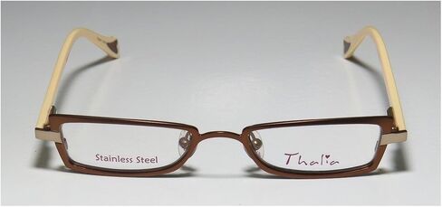 ثاليا ماريبوسا مصمم للأطفال/الأطفال/الفتيات مفصلات مرنة كاملة الحافة من الفولاذ المقاوم للصدأ للنظارات/النظارات in Kuwait