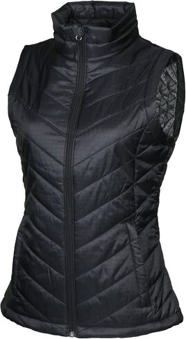 Columbia Womens Morning Light III Onmi Heat Winter Jacket Vest, Black (010) , X-Large in Saudi Arabia