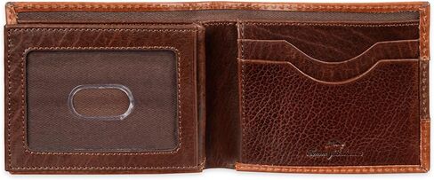 Tommy Bahama Men's Bifold Slim Leather Wallet in Kuwait