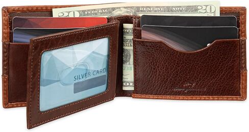 Tommy Bahama Men's Bifold Slim Leather Wallet in Kuwait