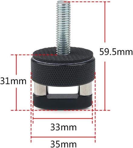 مسامير علوية صلبة سوداء سريعة الإصدار من MR HELLO لسيارة جيب رانجلر JK 2007-2018/ JL & Gladiator JT 2018-2022 in Kuwait