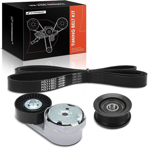 A-Premium Engine Serpentine Belt Drive Kit Compatible with Dodge Grand Caravan 2011-2016, Journey 2013-2019, Avenger 2013-2014 & Chrysler Town & Country 2011-2016, 200 2012-2014 & Ram C/V 2012-2015 in Saudi Arabia