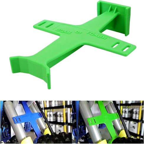Twilight Garage Universal Fork Guard تعليق دعم دعامة 11 بوصة حامل حامي التعادل لأسفل حماية الختم للدراجة الترابية دراجة نارية موتوكروس - أحمر in Saudi Arabia
