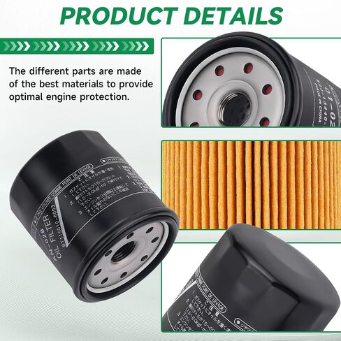69J-13440-04-00 Oil Filter 69J-13440-03-00 for Yamaha F150 F175 F200 F225 F250 LF150 LF175CA Sport Boat AR SX 190 195 240 250 Wave Runner FX HO SVHO VX Center Consoles FSH in Saudi Arabia