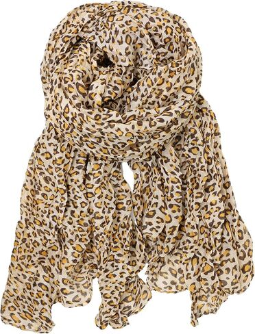 KMystic Classic Leopard Print Scarf in Kuwait