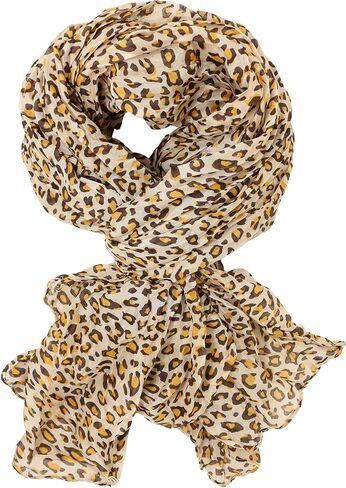 KMystic Classic Leopard Print Scarf in Kuwait