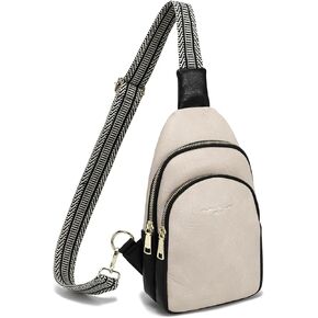 INICAT Crossbody Sling Bags Fanny Packs Purses Chest Bag for Women