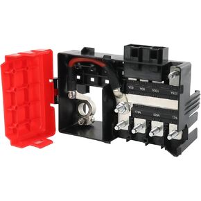 Battery Distribution Fuse Block - Compatible with GMC Sierra 1500 /Chevrolet Silverado 1500 (2016 2017 2018), Replaces # 84219289 84012731 84044647
