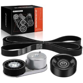A-Premium Engine Serpentine Belt Drive Kit Compatible with Ford Explorer 2000-2001 2004-2005, Explorer Sport 2001-2003, Explorer Sport Trac 2001-2005, Ranger & Mazda B4000 & Mercury Mountaineer - 4.0L