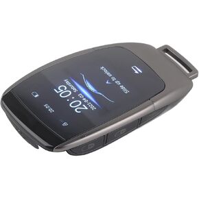 Keyless Entry Car Key Universal TK900 LCD Smart Key Remote Keyless Entry for Start Stop Engine Button (Black)