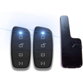 MPC (2) 4-Button 2-Way Remotes with Antenna Upgrade Kit for Fortin EVO-All & EVO-ONE - Extends Range up to 3,000 ft