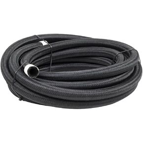 Mandark Car Fuel Line, 6AN 10FT Vehicle CPE Fuel Hose for 3/8" Tube Size, Nylon Braided Automotive Transmission Oil Cooler Lines Accessories, Universal for SUV, Sedan, Truck