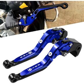 for Suzuki GSX-8R Motorcycle Clutch Lever Folding Extendable Adjustable Clutch and Brake Levers Set for Suzuki GSX-8R GSX8R 2023 2024(Gray)