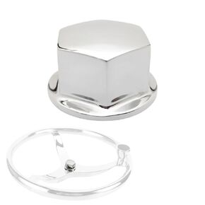Steering Wheel Center Nut for 1/2"-20 or 5/8"-18 Boat Manual Helms System, 316 Stainless Steel (1/2"-20)