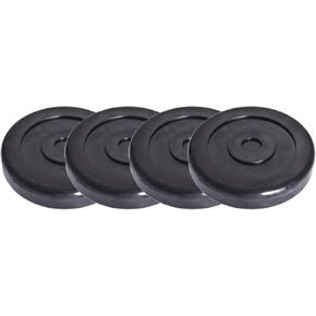 Black 4PCS Round Rubber Arm Pads Replacement for BendPak Lift Danmar Lift Set