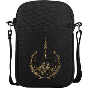 CMNIM A Court of Thorns and Roses Merch City of Starlight Mini Crossbody Bag Night Court Gifts Bookish Gifts for Rhysand Fans