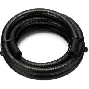 1/4 Fuel Hose Line, 5FT NBR Rubberfuel Fuel hose, 30R7 30R6 300PSI Fuel Line Kits Fit for Fuel Systems Engines Tube