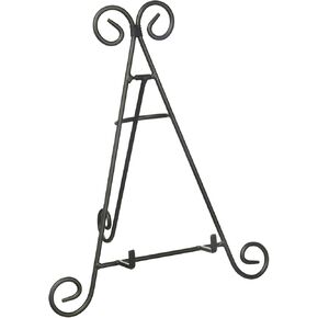 PowerTRC 12" Iron Display Stand for Holding Pictures, Books, Plates, Art, and More