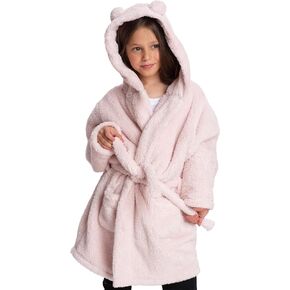 Mad Dog Sherpa Girls Indoor Jacket - Kids Plush Wear for Daily Comfort - Ideal for Ages 5-12 Years