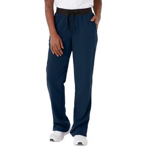 ave. Women's Varick Six Pocket Midrise Straight Leg Scrub Pant in Navy, XS in Kuwait