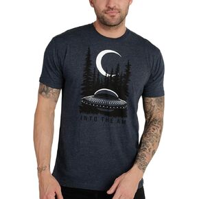 INTO THE AM Graphic Tees for Men S - 4XL Premium Short Sleeve Colorful T-Shirts Trippy Space Designs