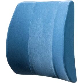Bucket Seat Thick Foam Lumbar Support Cushion: Orthopedic Relief for Car Seats & Chairs-Black