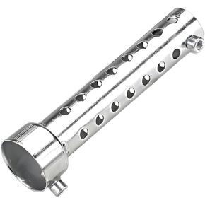 Motorcycle Exhaust Silencer, Stainless Steel Motorcycle Exhaust Muffler Insert, Exhaust Muffler Assembly Turbo Sound Muffler for Motorbike, Universal Motorcycle Accessories (60mm)