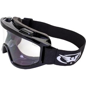 Global Vision Windshield Kit I Goggles with Clear and Smoke Lenses