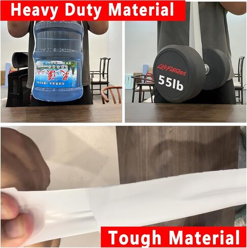 شريط سجاد SWRT بطول 2 بوصة / 12 ياردة مزدوج الجوانب، مقبض شريط سجاد للسجاد، غراء للأشعة فوق البنفسجية أكثر قوة ولا يترك بقايا شريط سجاد عالي التحمل لسجاد المنطقة والأرضيات الصلبة والبلاط والرخام والمزيد in Kuwait