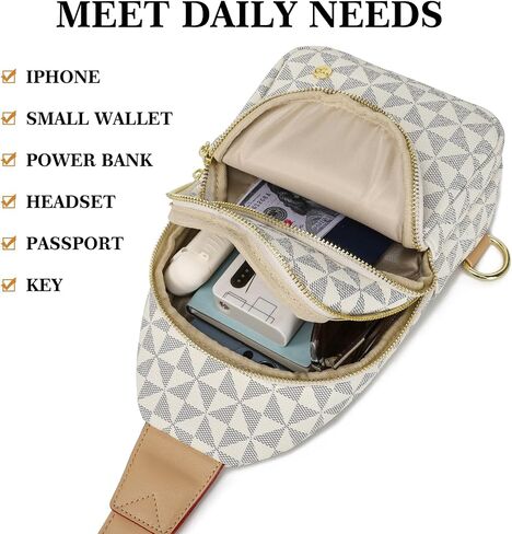 INICAT Crossbody Sling Bags Fanny Packs Purses Chest Bag for Women in Saudi Arabia