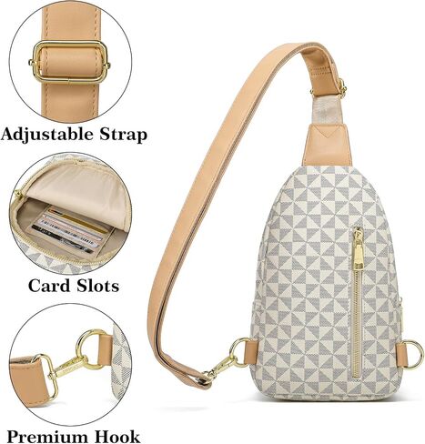 INICAT Crossbody Sling Bags Fanny Packs Purses Chest Bag for Women in Saudi Arabia