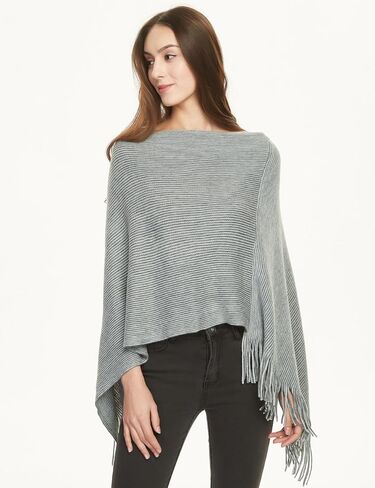 Ferand Women's Lightweight Poncho Sweater Versatile Shawl Wraps Holiday Gifts for Women 2024 in Kuwait